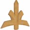 Ekena Millwork Davenport Rough Sawn Timber Gable Bracket, Western Red Cedar, 48"W x 32"H x 2"D x 6"F, 16/12 Pitch GBW048X32X0206DAV00RWR - alternate 5